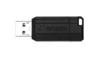 Verbatim PinStripe USB-stick - Zwart - 64GB