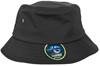 Flexfit FX5003N Nylon Bucket Hat - Black - One Size - thumbnail