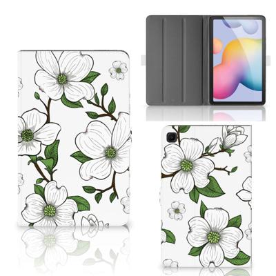 Samsung Galaxy Tab S6 Lite | S6 Lite (2022) Tablet Cover Dogwood Flowers Samsung Galaxy Tab S6 Lite | S6 Lite (2022) Tablet Cover Dogwood Flowers