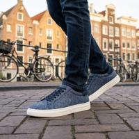 Lagoon Grid Sneakers Lureaux - Handgemaakte Nette Schoenen Voor Heren