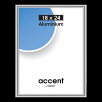 Nielsen Design nielsen fotolijst 53423 accent glanzend zilver 18x24 cm