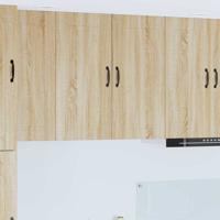 Keukenkast aan de muur met plank Sonoma Eiken 80 x 31 x 80 cm