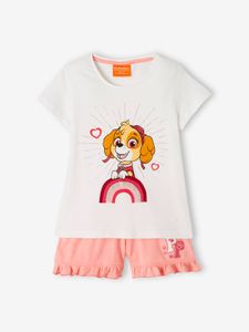 Pyjashort voor meisjes Paw Patrol® roze en wit