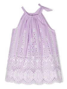 ZIMMERMANN Kids robe à design brodé - Violet