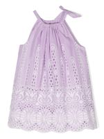 ZIMMERMANN Kids robe à design brodé - Violet - thumbnail