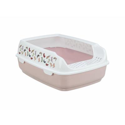 Kattenbak Trixie Delio Wit Lila Plastic 38 × 20 × 50 cm