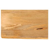 Tafelblad met natuurlijke rand 60x30x2,5 cm massief mangohout - thumbnail