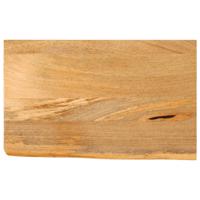 Tafelblad met natuurlijke rand 60x30x2,5 cm massief mangohout