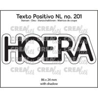 Crealies • texto positivo snijmal hoera