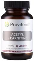 Proviform Acetyl-L-Carnitine 500mg 30 Vegetarische capsules