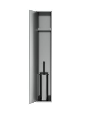 Hotbath &MORE Inbouw reserverol houder voor 6 rollen 74x20.9x14cm RVS 316