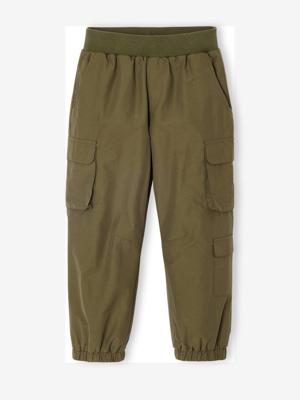Waterafstotende utilitaire broek voor jongens kaki