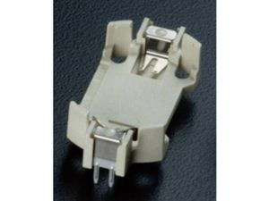 Takachi HU2430 Knoopcelhouder 1 CR2430 Horizontaal, Doorsteekmontage THT (l x b x h) 33 x 16.1 x 4.7 mm