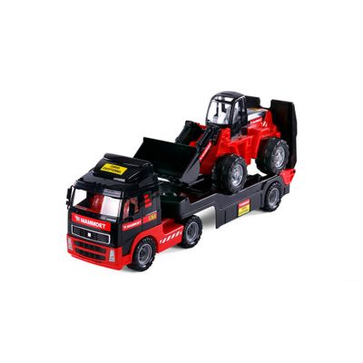 Mammoet Toys Volvo vrachtwagen met oplegger en shovel - 1:16