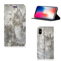 Apple iPhone X | Xs | Standcase | Beton Print