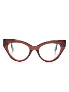 Lapima lunettes de vue à monture papillon - Rouge