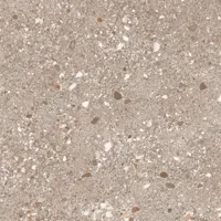 JOS. Horizon Ciottoli Tabac. Vloertegel 600X600 Tabacco 8,2mm Mat Ret.R10