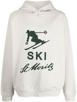 Bally hoodie Ski à imprimé graphique - Tons neutres