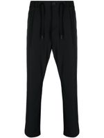 Herno drawstring-waist slim-cut trousers - Noir