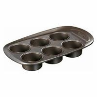 Bakplaat voor Muffins Pyrex Bruin Metaal