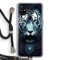 Darkness Tiger: OnePlus Nord N10 5G Transparant Hoesje met koord