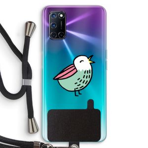 Birdy: Oppo A92 Transparant Hoesje met koord