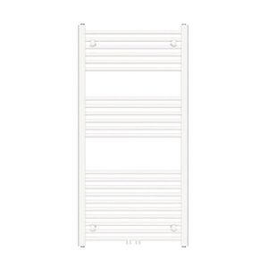 Adema Basic radiator 60x120cm recht middenaansluiting wit