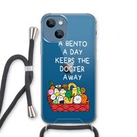 Bento a day: iPhone 13 mini Transparant Hoesje met koord