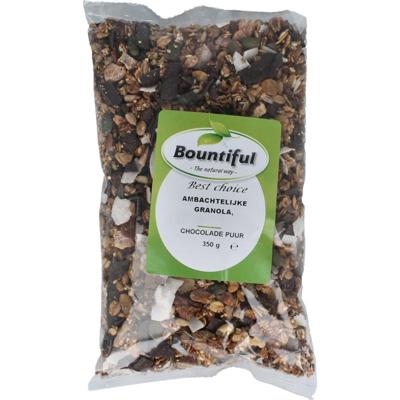 Bountiful ambacht granola chocola puur