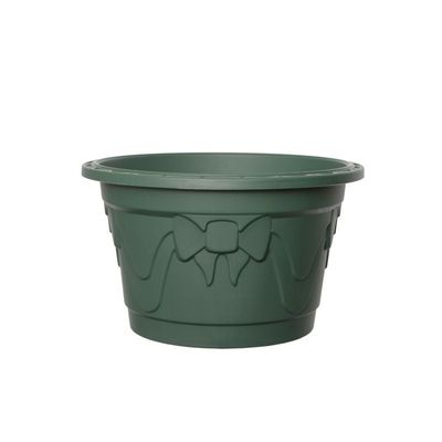 Kerstboomvoet standaard groen kunststof 42 x 25 cm