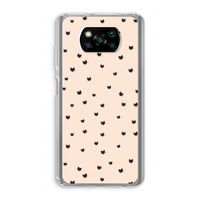 Kleine kattenkopjes: Xiaomi Poco X3 Pro Transparant Hoesje