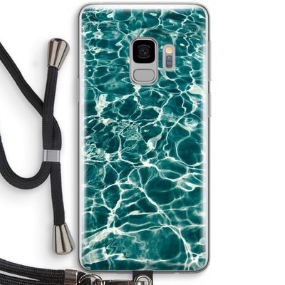 Weerkaatsing water: Samsung Galaxy S9 Transparant Hoesje met koord