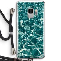 Weerkaatsing water: Samsung Galaxy S9 Transparant Hoesje met koord