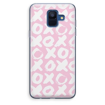 XOXO: Samsung Galaxy A6 (2018) Transparant Hoesje