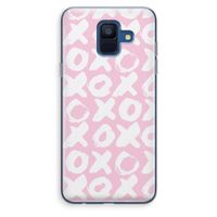 XOXO: Samsung Galaxy A6 (2018) Transparant Hoesje