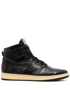 RHUDE baskets montantes Rhecess-Sky - Noir