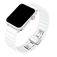 Apple Watch Bandje Lumora - Keramisch - Wit -