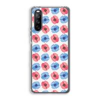 Klaproosjes: Sony Xperia 10 III Transparant Hoesje