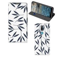 Nokia 2.4 Smart Cover Leaves Blue Nokia 2.4 Smart Cover Leaves Blue