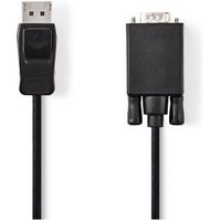 DisplayPort - VGA-kabel | DisplayPort male - VGA male | 2,0 m | Zwart - thumbnail