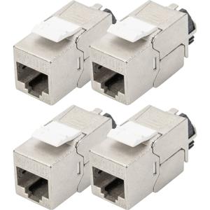 Digitus DN-93617-4 RJ45-inbouwmodule Keystone CAT 6A