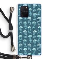 Kwallie: Samsung Galaxy Note 10 Lite Transparant Hoesje met koord
