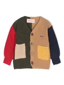 Bobo Choses cardigan à logo brodé - Vert