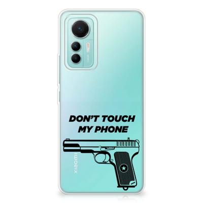 Xiaomi 12 Lite Silicone-hoesje Pistol DTMP Xiaomi 12 Lite Silicone-hoesje Pistol DTMP
