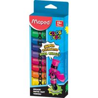 Maped Color&apos;Peps plakkaatverf, tubes van 12 ml, ophangdoos met 12 tubes in geassorteerde kleuren