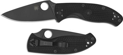 Spyderco Tenacious Frn P Zwart Mes Vastmes Zwart