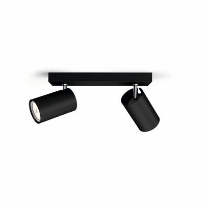 Philips OpbouwspotKosipo 2-lichts zwart - 5059230PN