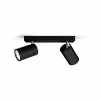 Philips OpbouwspotKosipo 2-lichts zwart - 5059230PN Philips OpbouwspotKosipo 2-lichts zwart - 5059230PN