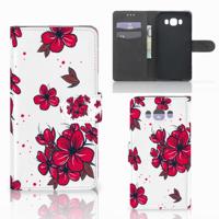 Samsung Galaxy J7 2016 Hoesje Blossom Red