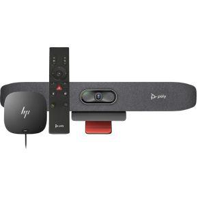 POLY Studio R30 USB Video Bar and BT Remote with HP USB-C Dock G5 (ABB)
